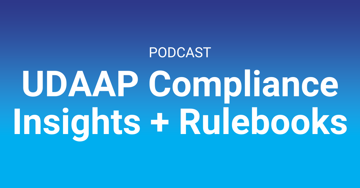 UDAAP Compliance Resource Library PerformLine